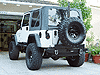 LoD Xtreme Duty Jeep Rear Bumper Tire Carrier