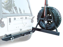 LoD Xtreme Duty Jeep Rear Bumper Tire Carrier