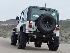 LoD Rear Bumper Tire Carrier Jeep TJ