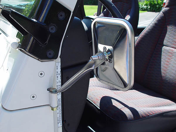 Jeep wrangler doorless side mirrors